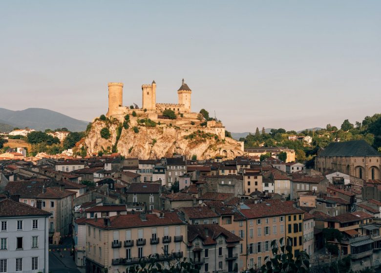 Les Trois Bosses près de Foix, circuit vélo sportif