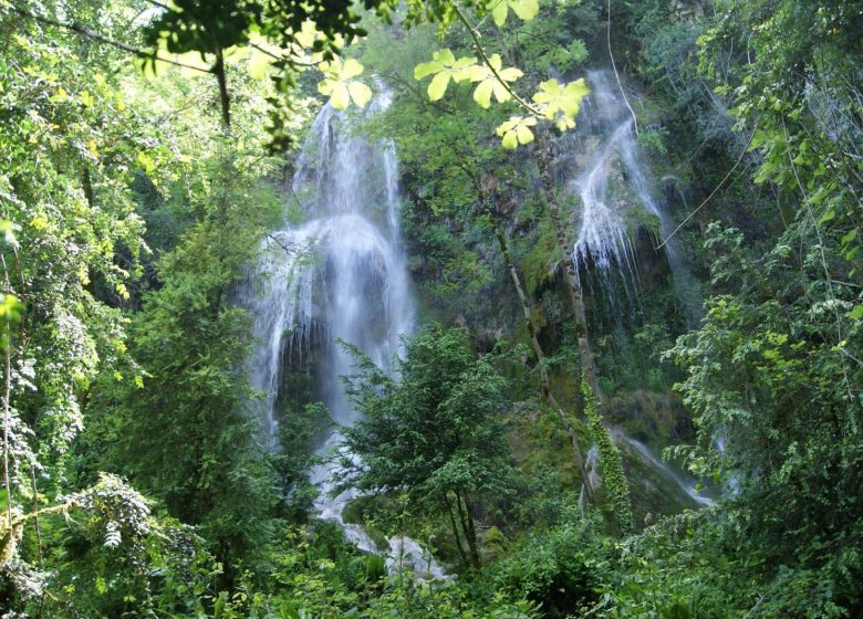 Itinéraire cyclotouristique du col de Py aux cascades de Roquefort