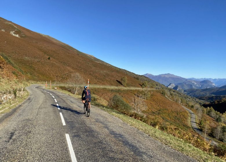 Le Mur de Péguère, circuit vélo sportif près de Foix