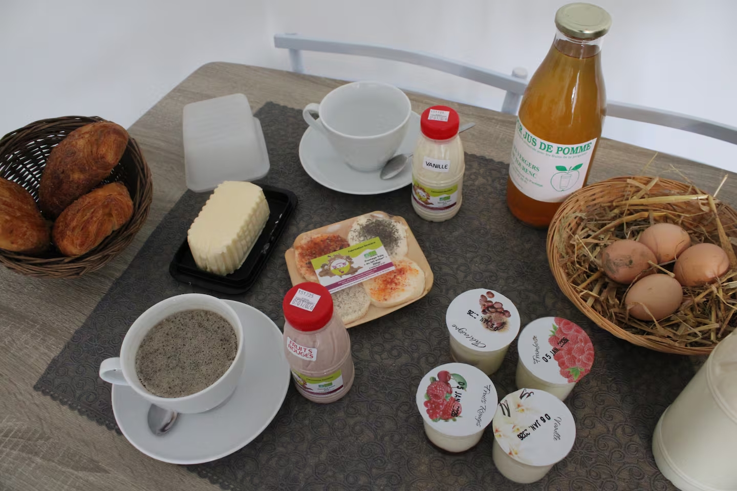 Petit-déjeuner sportif pour cyclistes